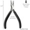 The Beadsmith Round Nose Pliers – Extra Fine Tips – 4.5 inches (114mm) – PVC Grip Handle with Double Leaf Springs – Jewelry Making Tool for Creating Bracelets, Earrings and Necklaces